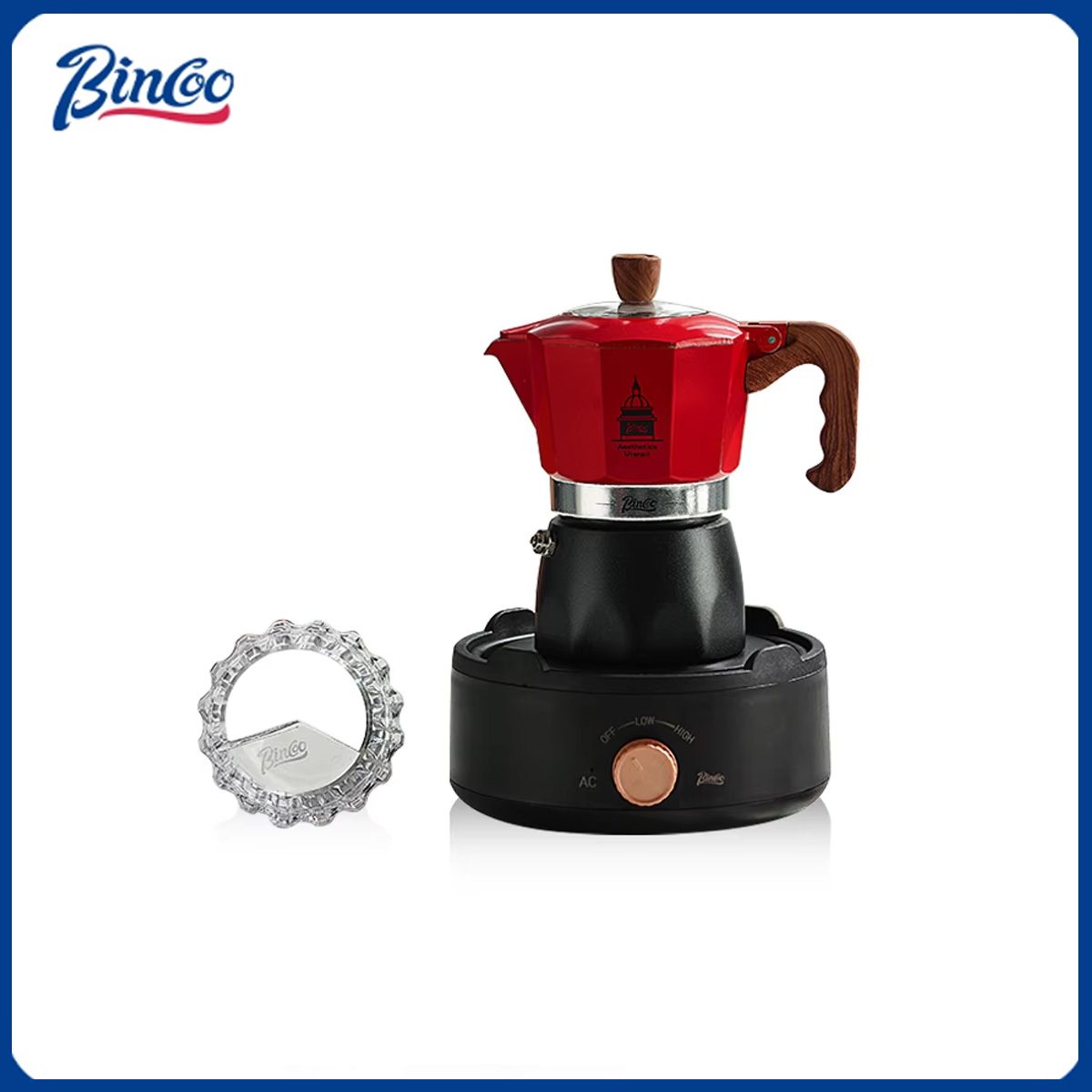 Moka Pot Stove - 빈쿠 더블 밸브 커피 모카포트 에스프레소