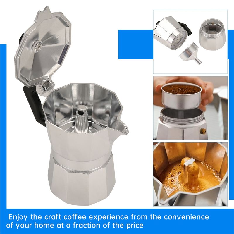 Moka Pot Stove - A92P 모카포트 이탈리아 커피 머신 에스프레소