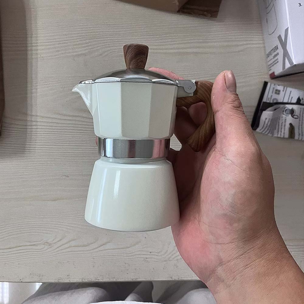 Moka Pot Stove - 알루미늄 이탈리아 모카 에스프레소 커피 메이커,
