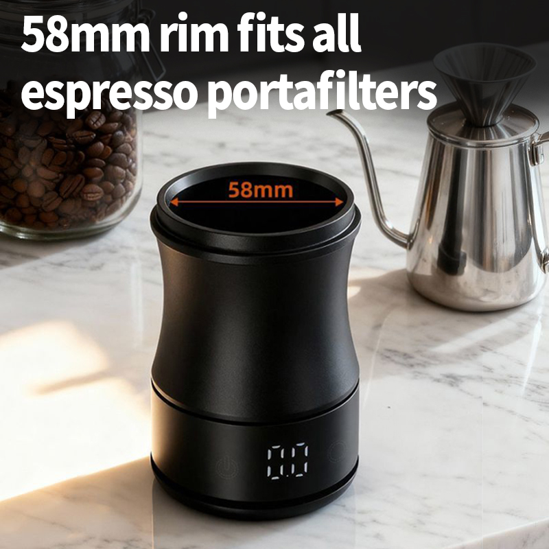 Moka Pot Stove - OANKR 58mm 도징컵과 0.1g 고정밀 커피