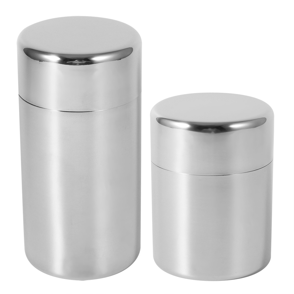 Coffee Tea Sugar Canister Set - 스테인레스 스틸 찻잎 통 용기, 차