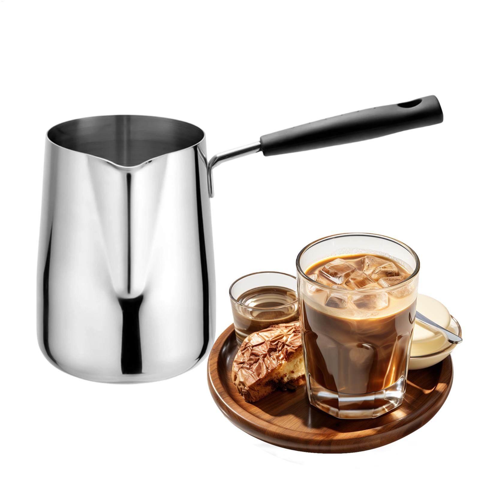 Coffee Tea Chocolate - 소형 커피포트 600ml 음료 멜팅팟, 주둥이가