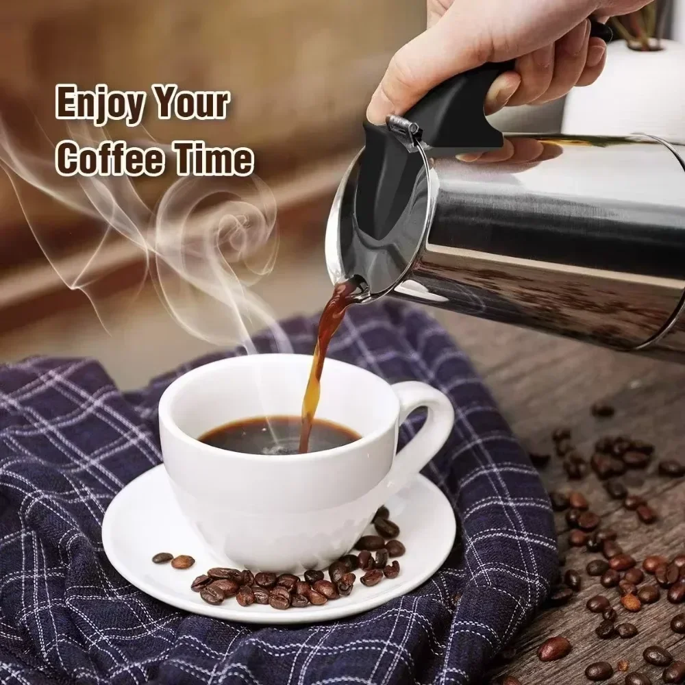 커피 메이커 모카 포트 50ml-600ml 스테인레스  - Moka Pot Stove 리뷰 및 가격
