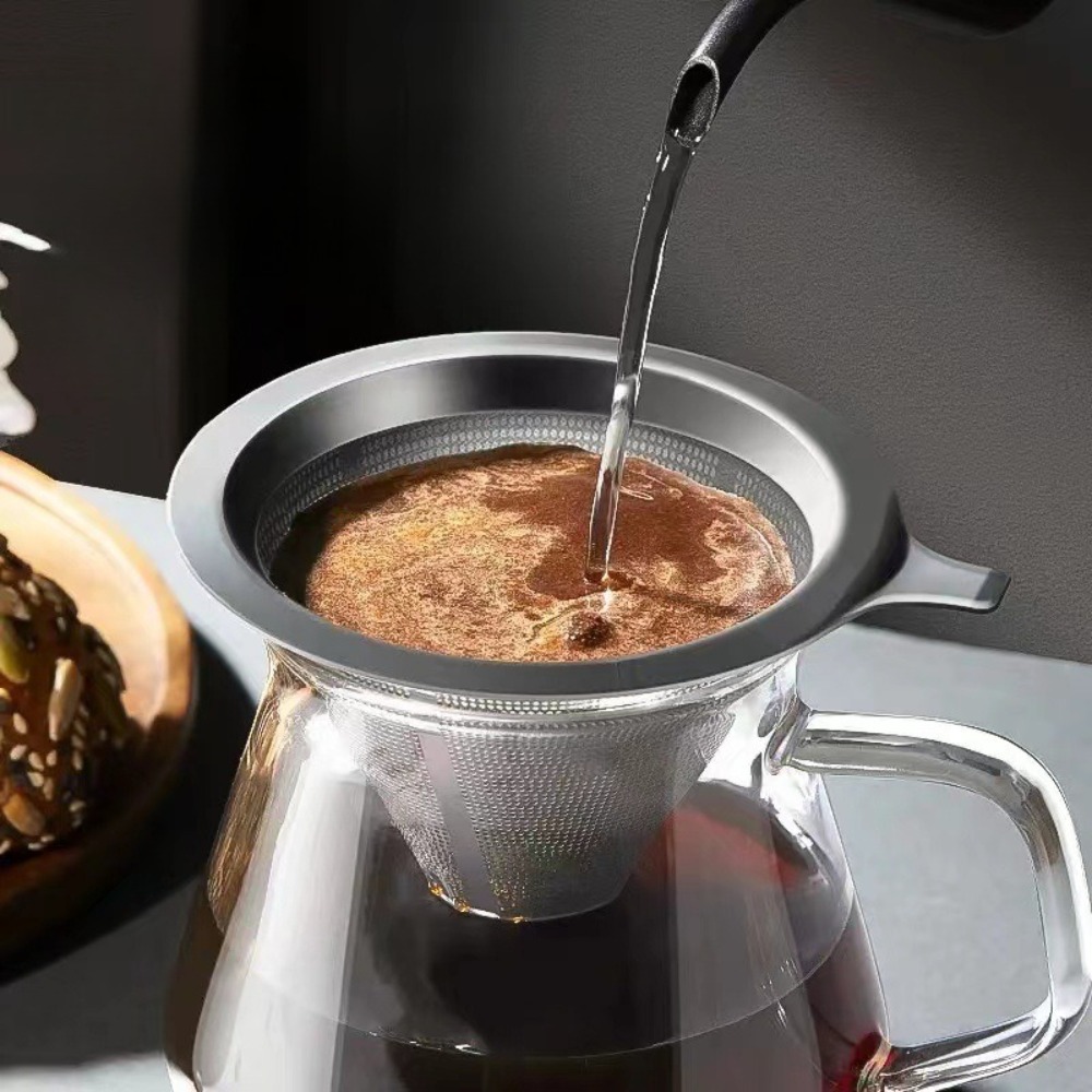 종이를 사용하지 않는 대형 재사용 가능 커피 필터 스트 - Coffee & Tea Ken'S House 리뷰 및 가격