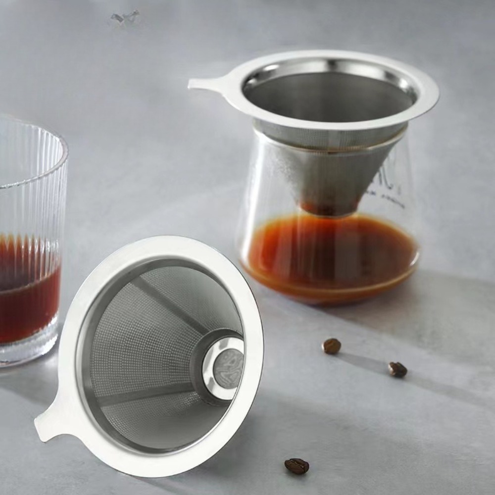 종이를 사용하지 않는 대형 재사용 가능 커피 필터 스트 - Coffee & Tea Ken'S House 리뷰 및 가격