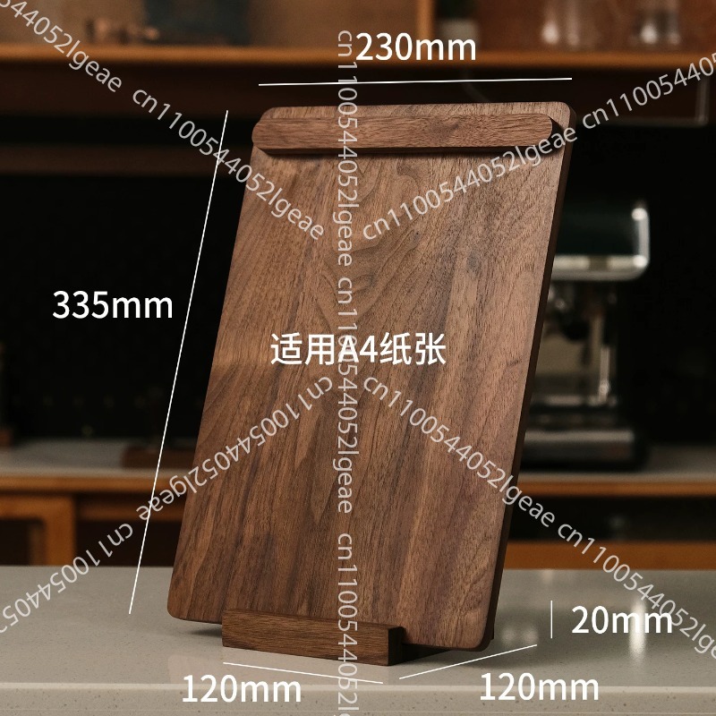 블랙 월넛 데스크탑 디스플레이 카드 원목 자석 메뉴 클 - Coffee Tea Menu 리뷰 및 가격