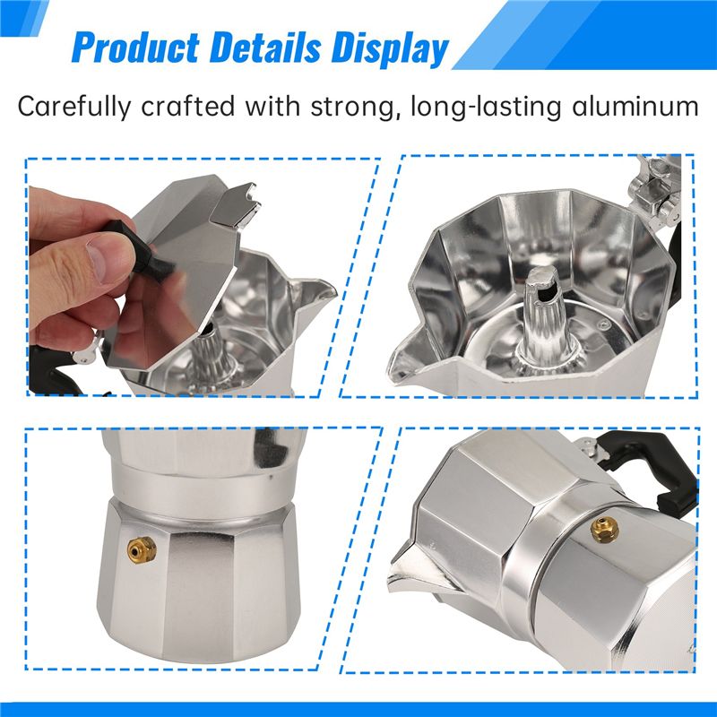 A92P 모카포트 이탈리아 커피 머신 에스프레소 알루미 - Moka Pot Stove 리뷰 및 가격