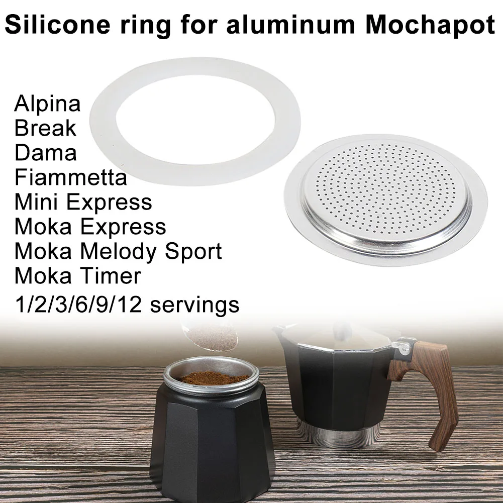 1 세트 Moka Pot 에스프레소 메이커 스토브 탑  - Moka Pot Stove 리뷰 및 가격