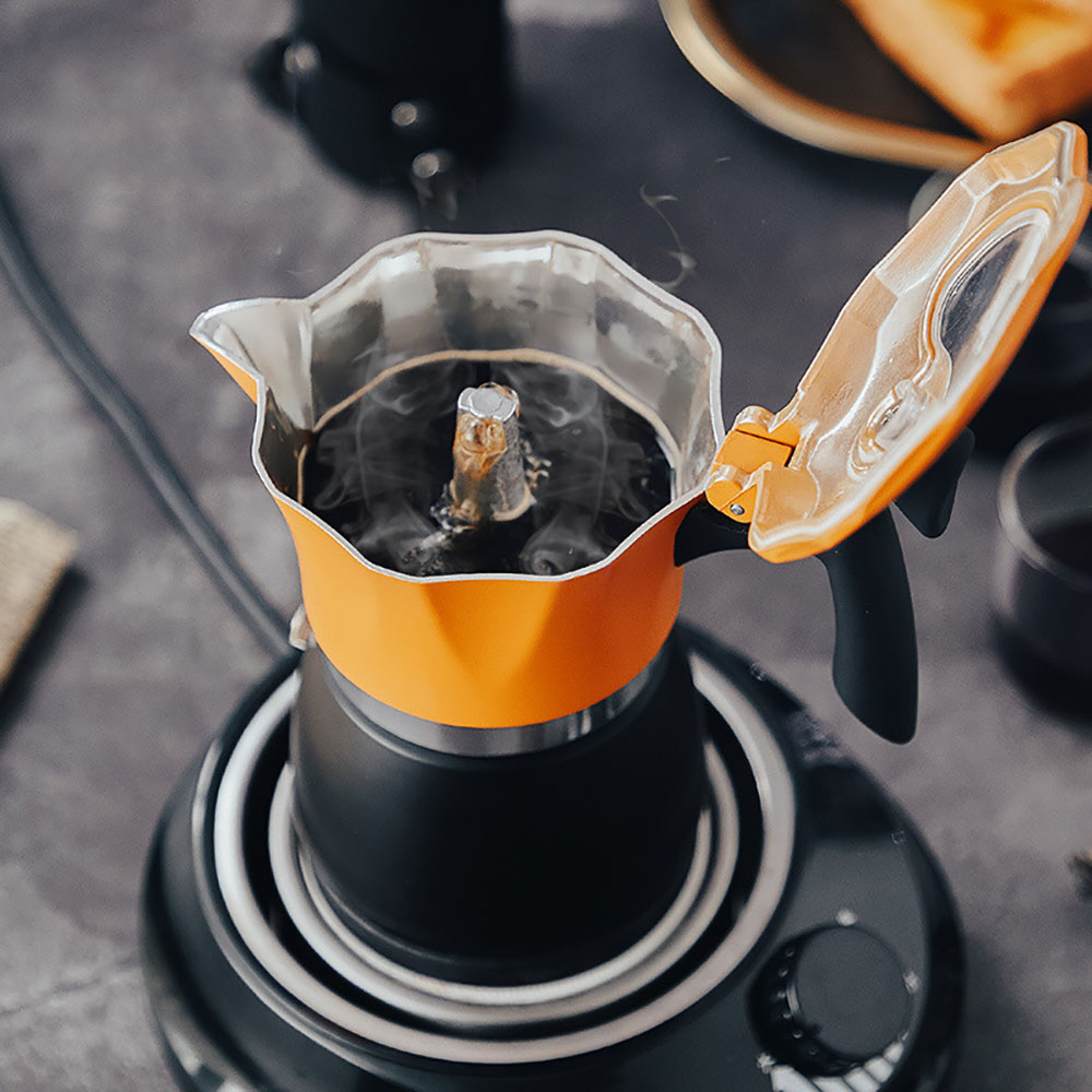 투컬러 150/300ML 비주얼 커버 모카포트 세트 에 - Coffee Tea Chocolate 리뷰 및 가격