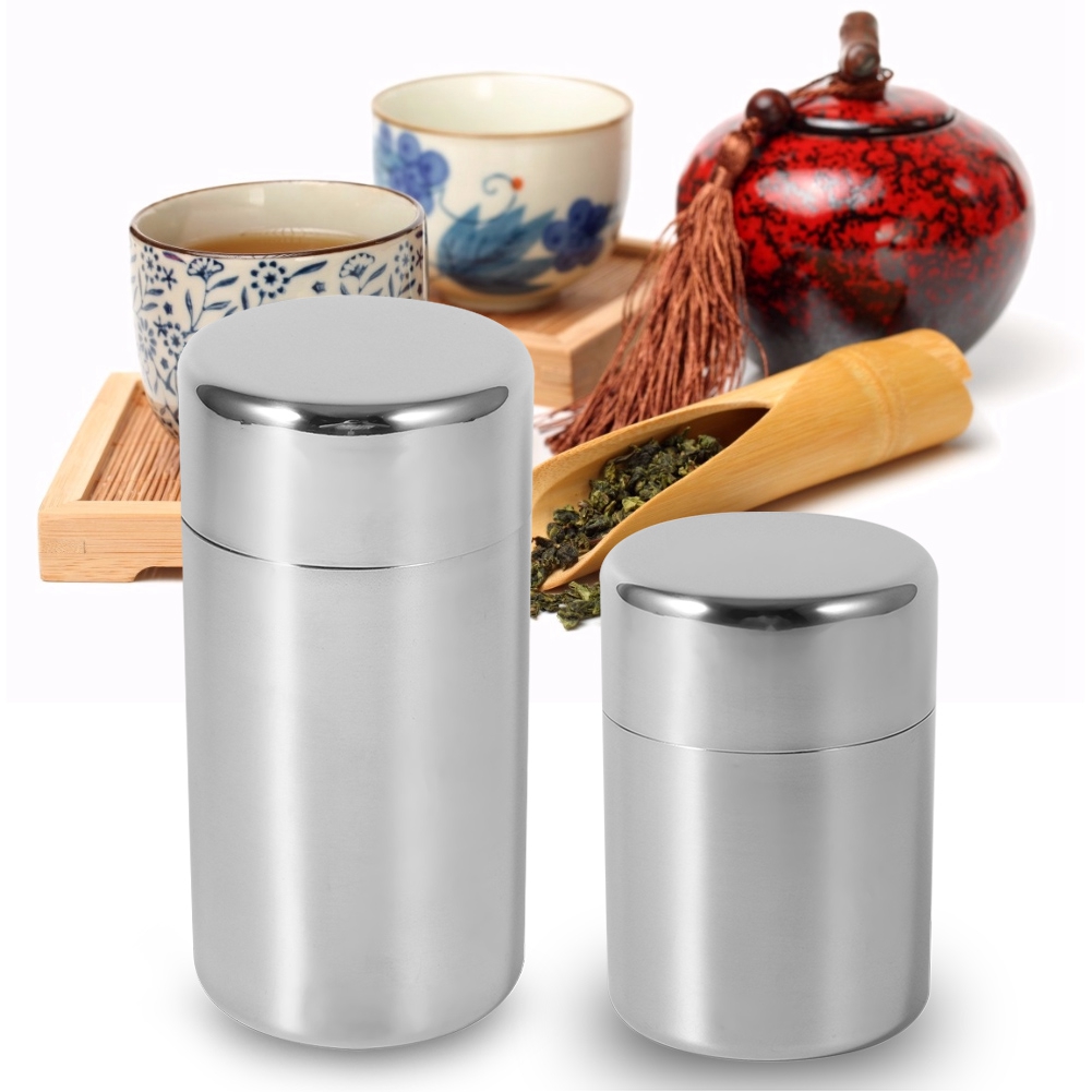 스테인레스 스틸 찻잎 통 용기, 차 커피 설탕 보관 통 - Coffee Tea Sugar Canister Set 리뷰 및 가격