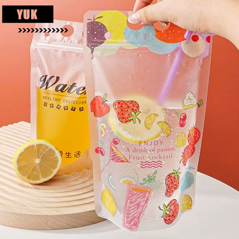 주스, 커피, 밀크티용 투명 음료 포장 백 맞춤 인쇄 - Coffee Tea Milk 리뷰 및 가격