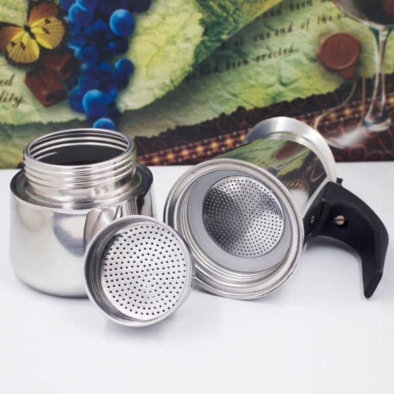 휴대용 에스프레소 커피 메이커 모카 포트, 스테인레스  - Moka Pot Stove 리뷰 및 가격