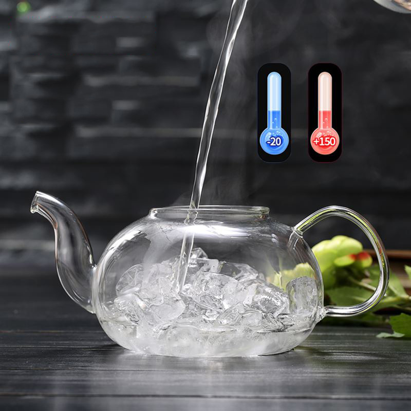 600/800ml 내열 유리 주전자 꽃 차 세트 주전자 - Coffee Tea Sugar Canister Set 리뷰 및 가격