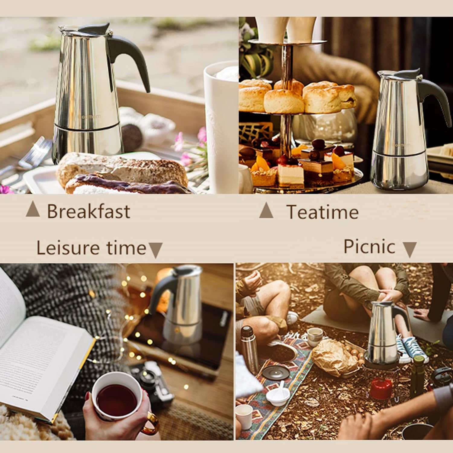 모카 포트 카페 머신, 에스프레소 컵 커피 메이커, 라 - Moka Pot Stove 리뷰 및 가격