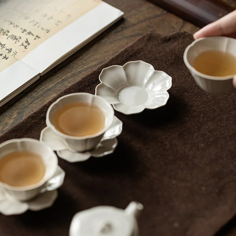 식물 재 해바라기 코스터 고급 커피잔 받침대 가정용 열 - Coffee Tea Game 리뷰 및 가격