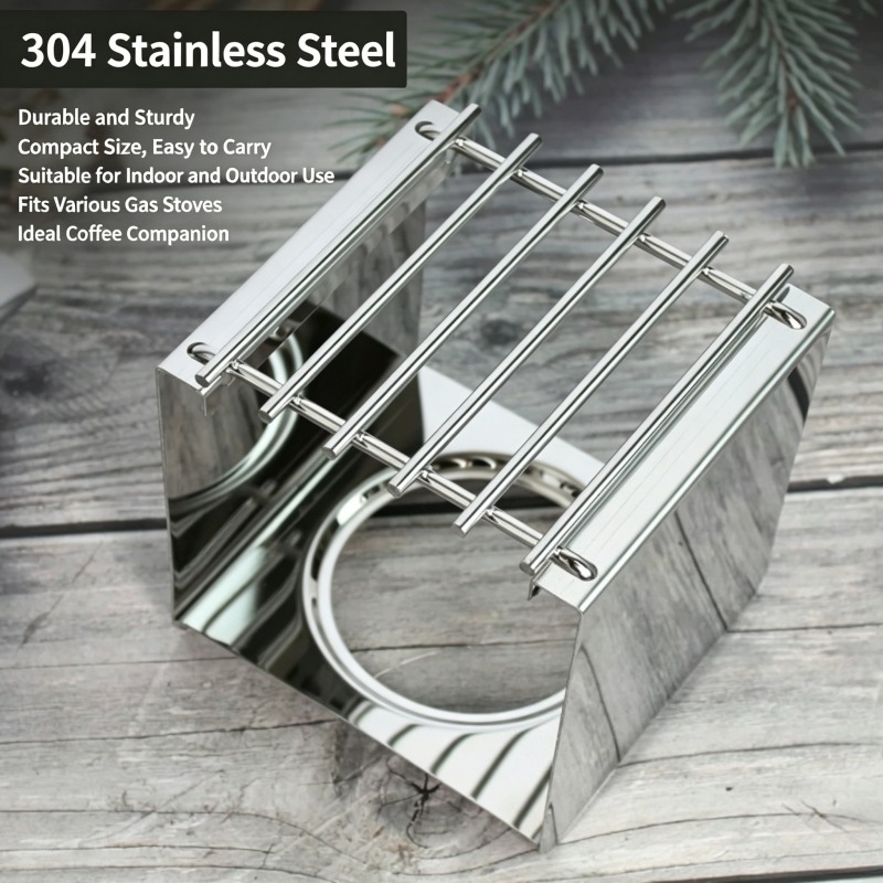 스테인리스 스틸 사각 커피 스토브 스탠드, 모카 포트  - Moka Pot Stove 리뷰 및 가격