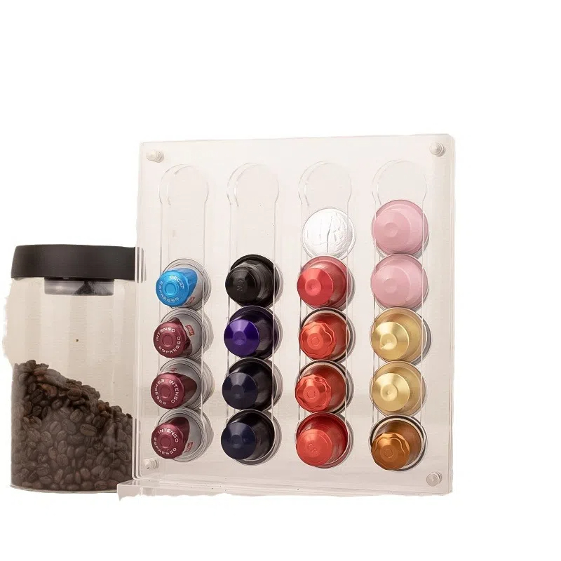 40 캡슐 커피 캡슐 홀더 아크릴 투명 인스턴트 커피  - Coffee Capsule Holder 리뷰 및 가격